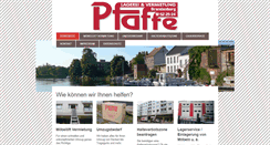 Desktop Screenshot of pfaffe.de