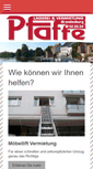 Mobile Screenshot of pfaffe.de