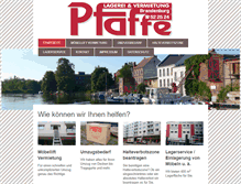 Tablet Screenshot of pfaffe.de